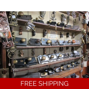 RESTORED ORIGINAL RIM LATCH & KEEP